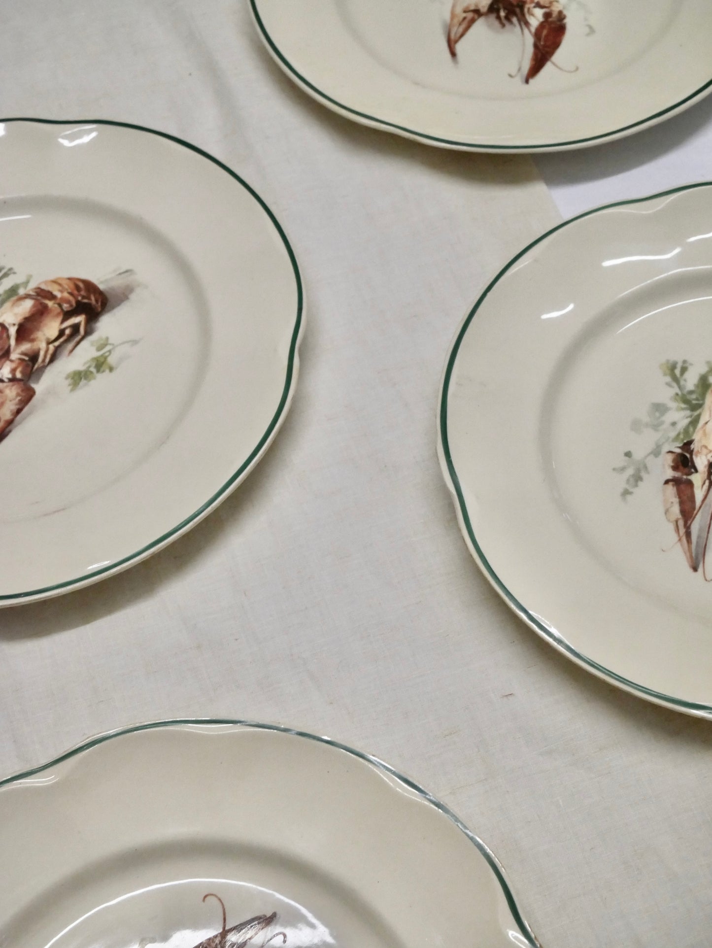 5 Swedish lobster plates