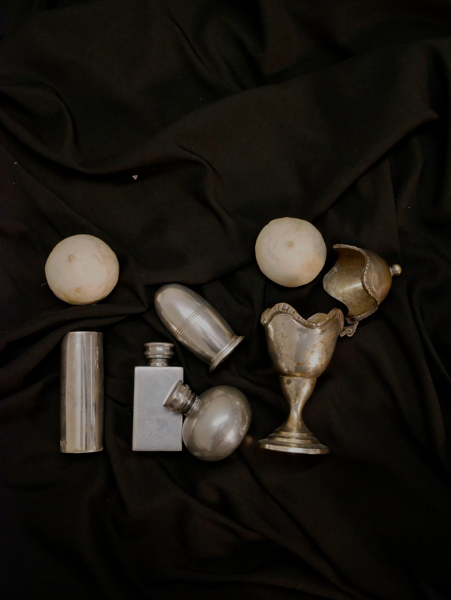 Hotelsilber egg cup with lid