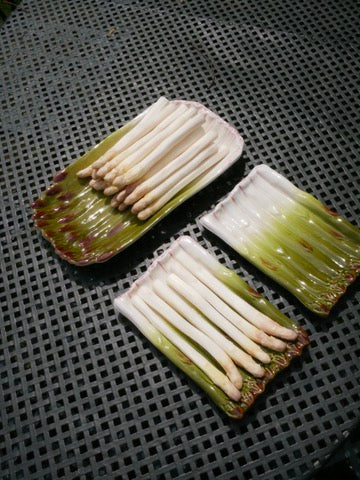 Keramik Spargel Geschirr