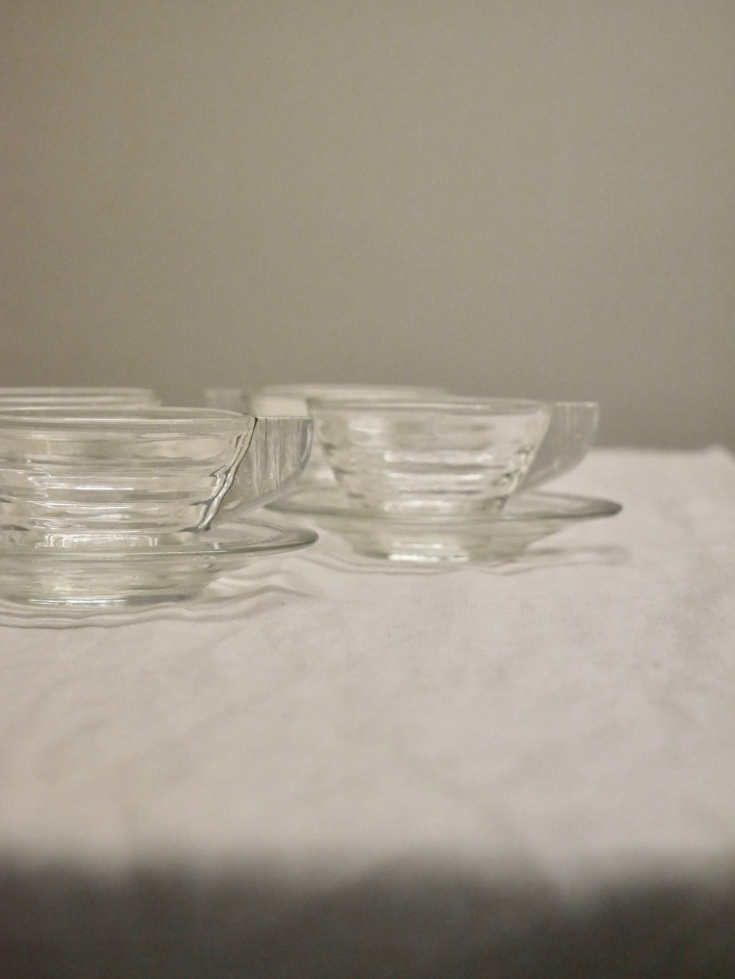 Art Deco Espresso Tassen, 2er Set