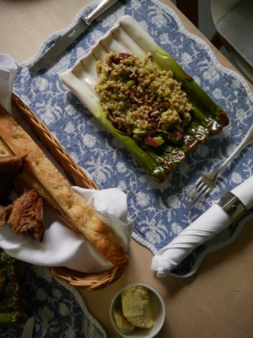 Keramik Spargel Geschirr
