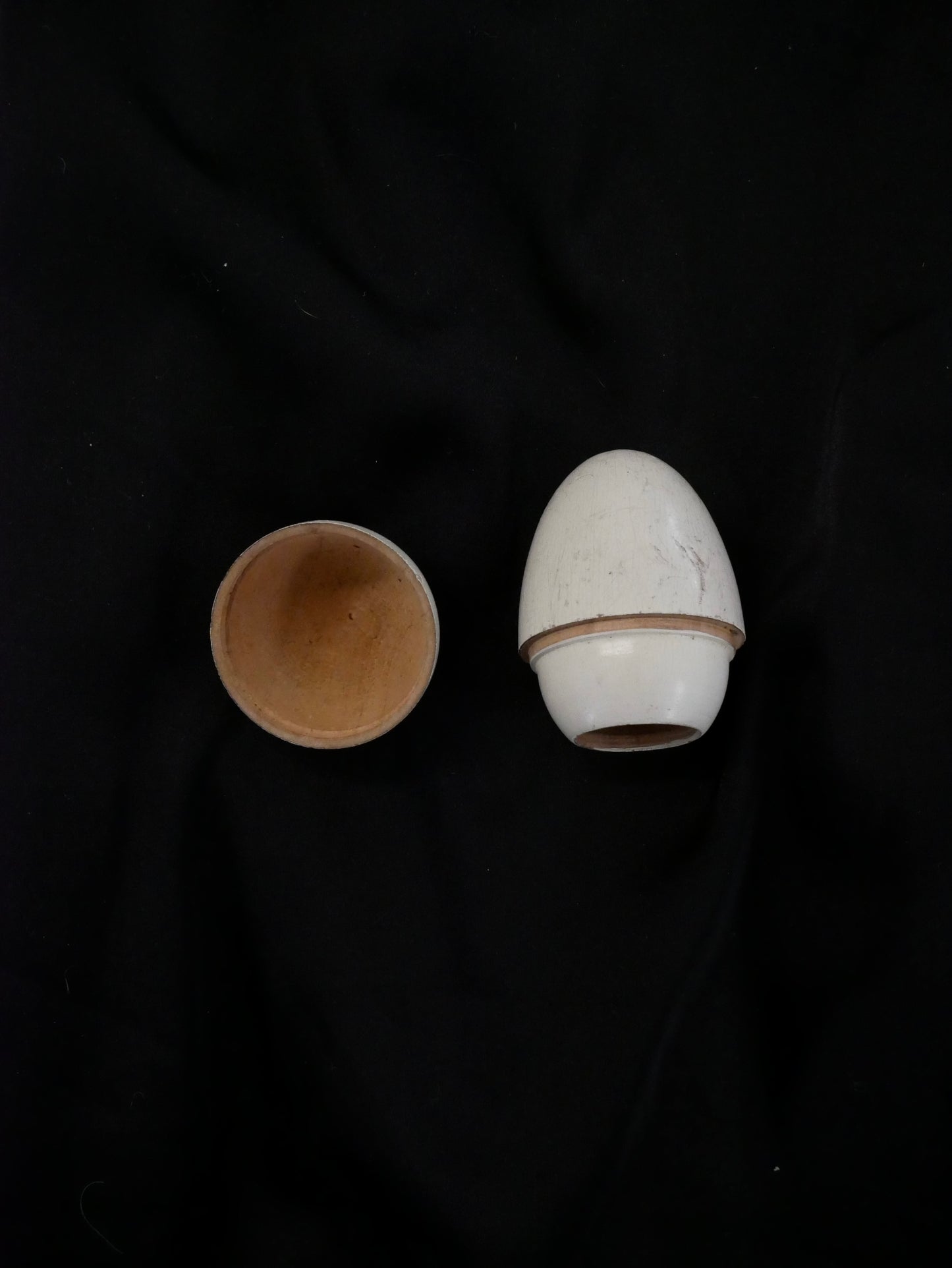 Hotelsilber egg cup with lid