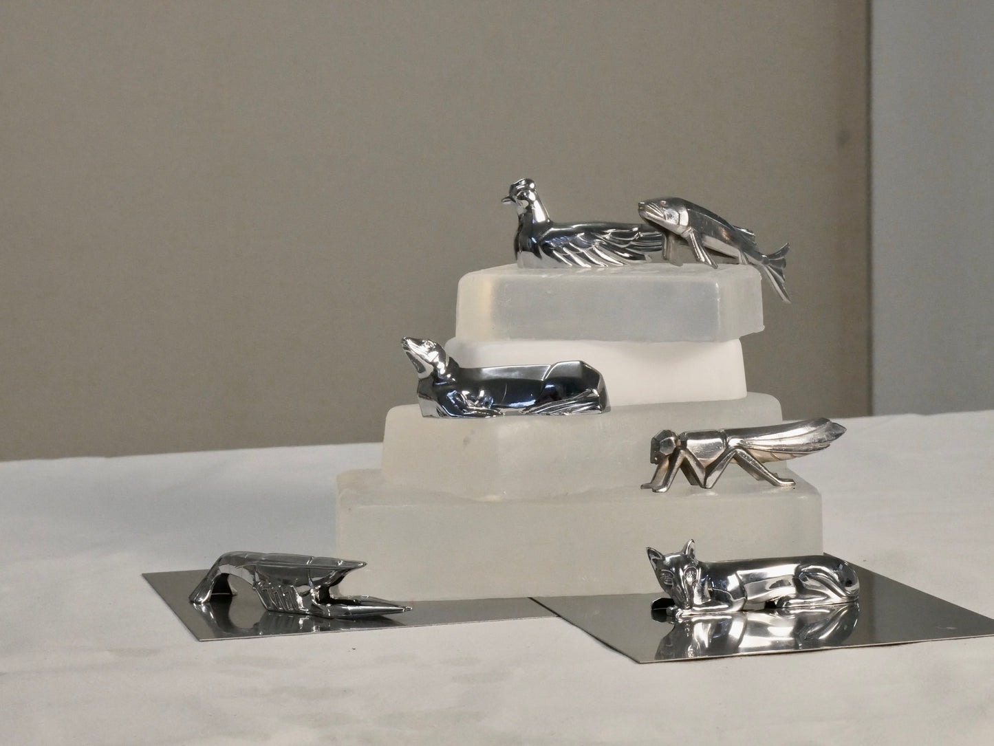 Animal knife rest | Art Deco