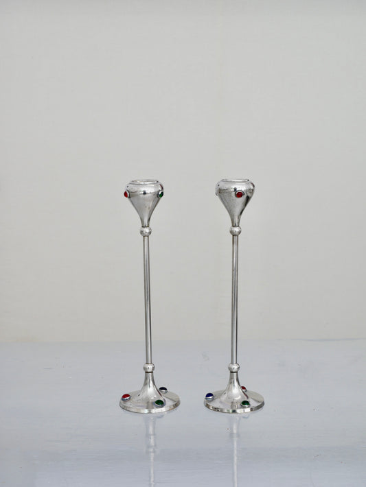 Art Deco Kerzenleuchter 2er-Set