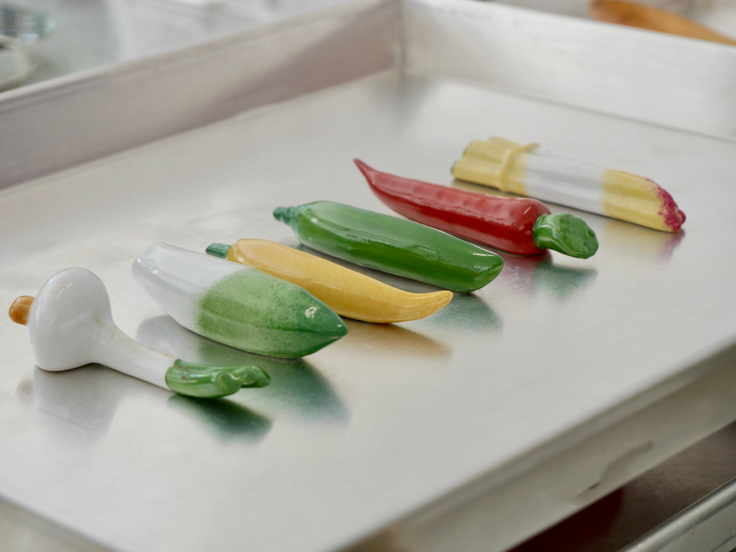 6er-Set Messerbänkchen, Gemüse