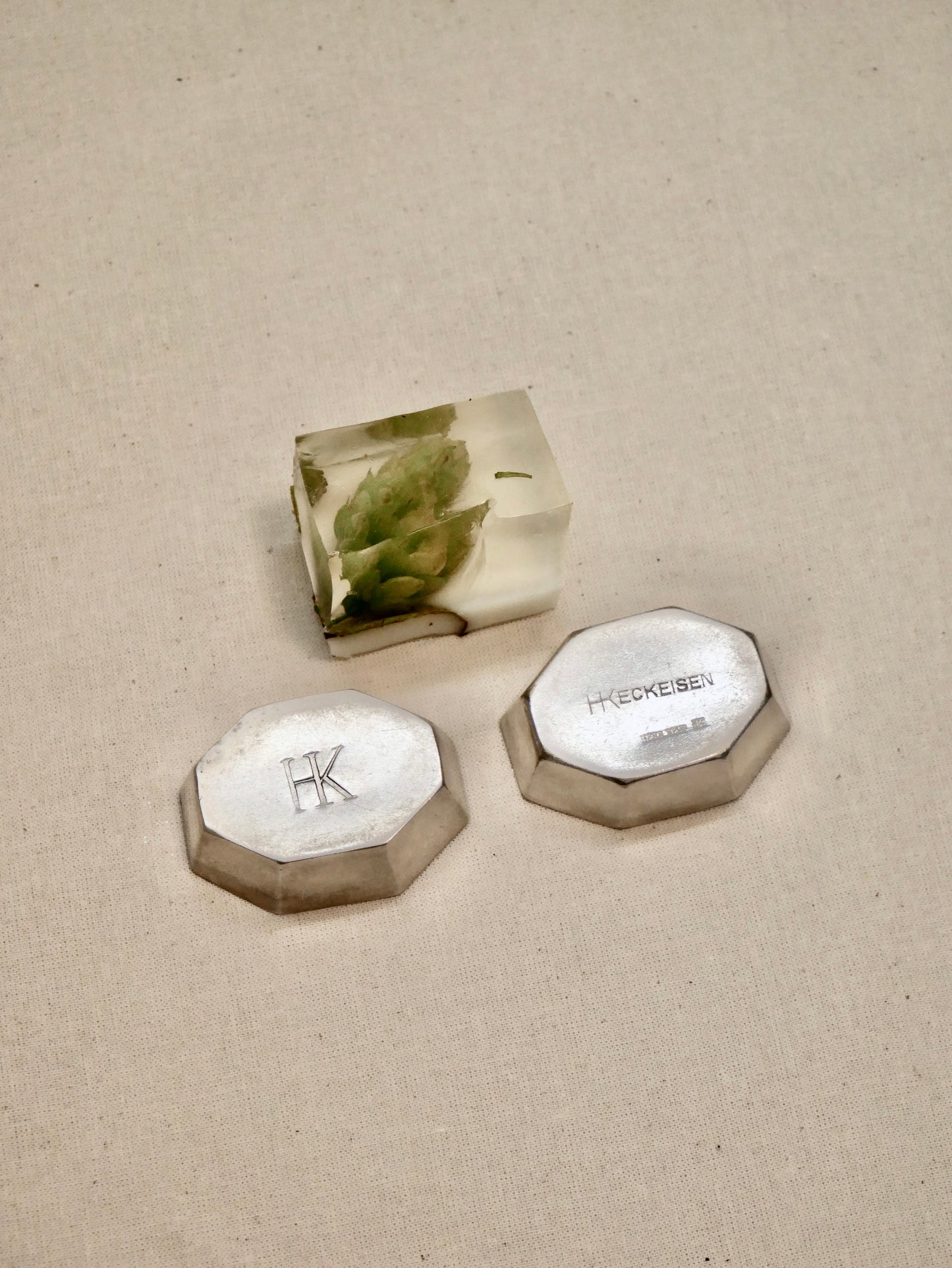 Kleine versilberte Salzschale