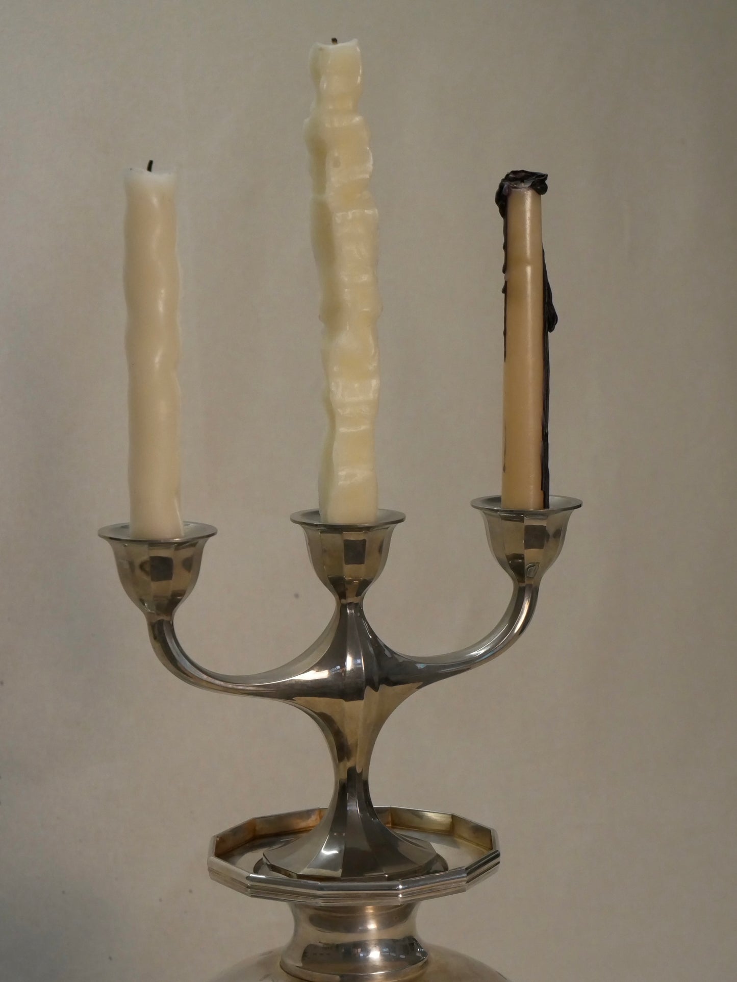3-Arm Candlestick | Art Deco