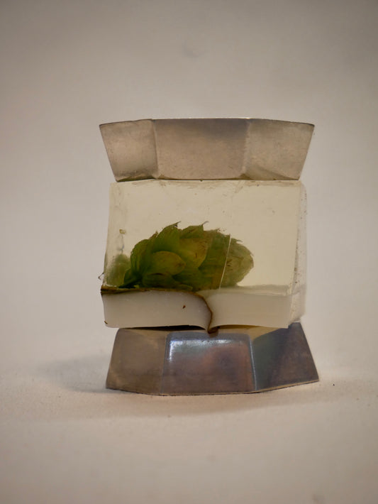 Kleine versilberte Salzschale