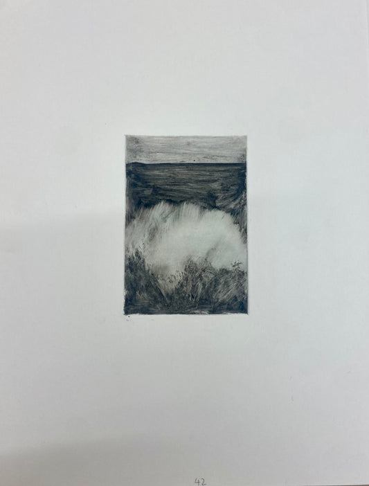Endless Nights, single-sheet etchings, 2018 | Kun Su