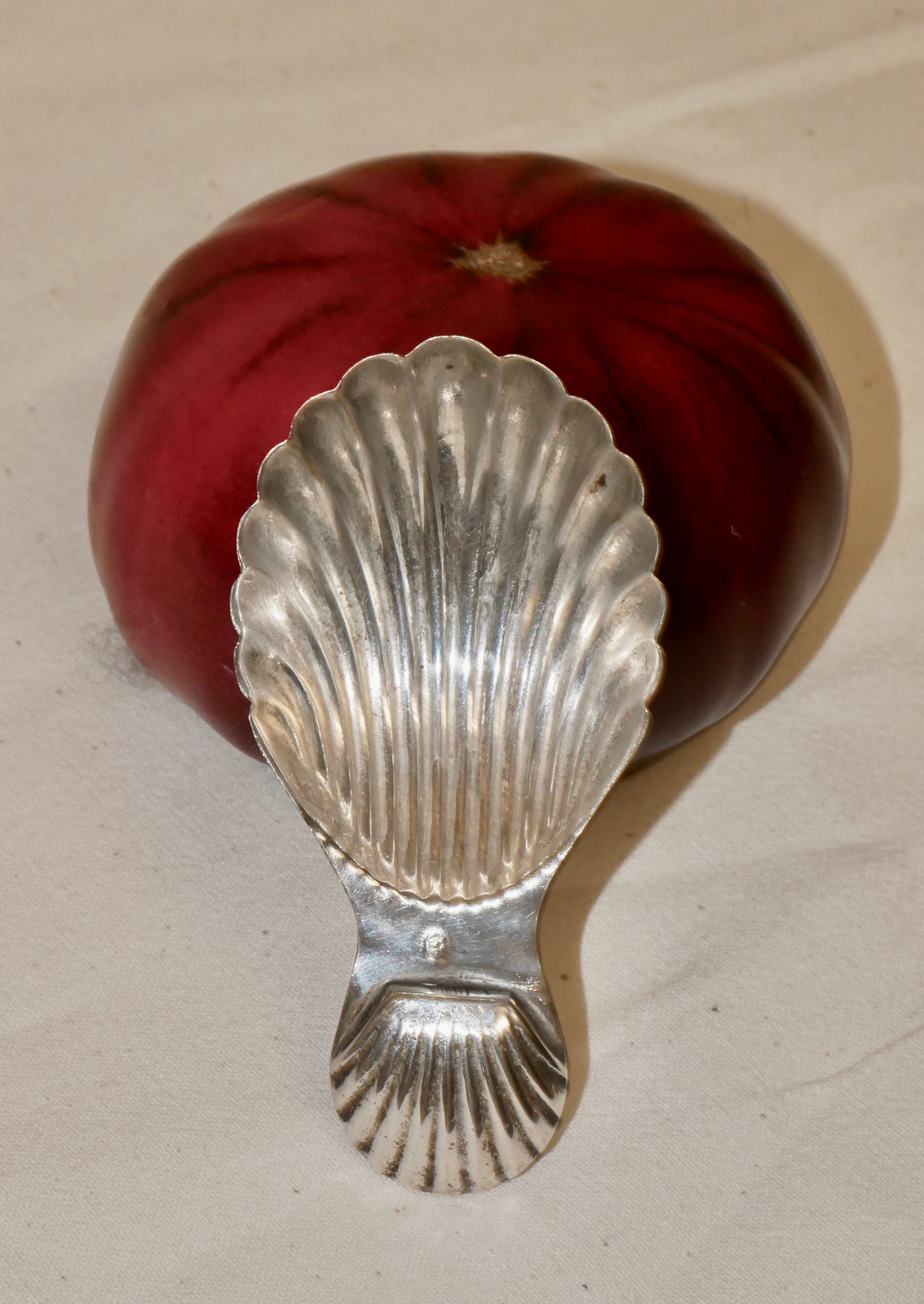 Muschellöffel - Silber