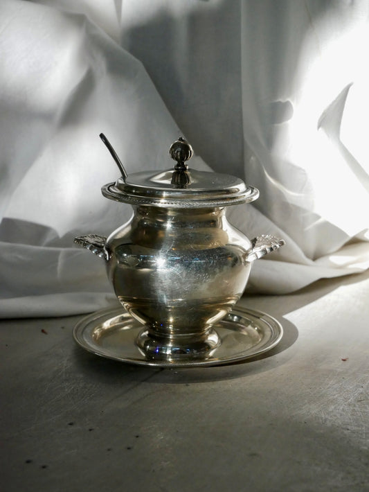 Silver-Plated Sugar Bowl