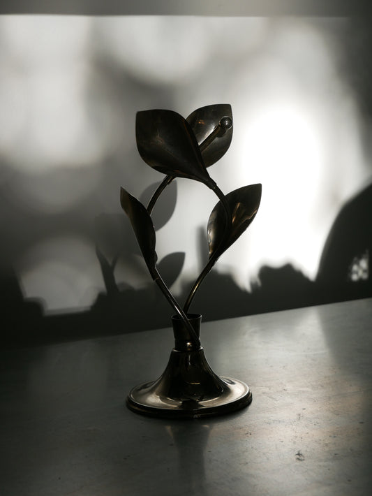 leaves candlestick