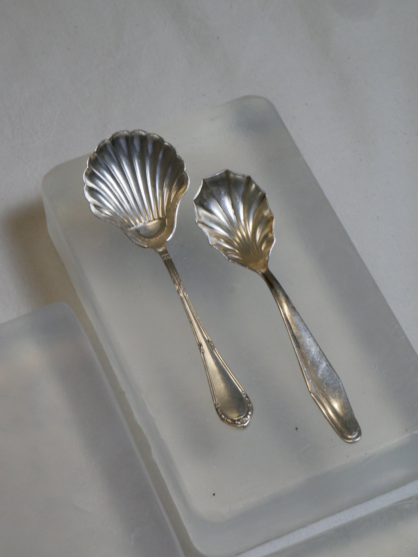 Muschel-Zuckerlöffel