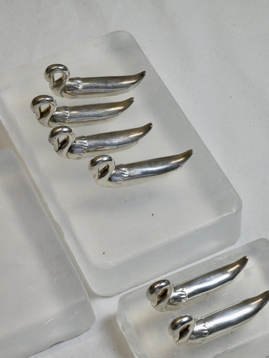 Messerbänkchen 6er Set, Schwäne