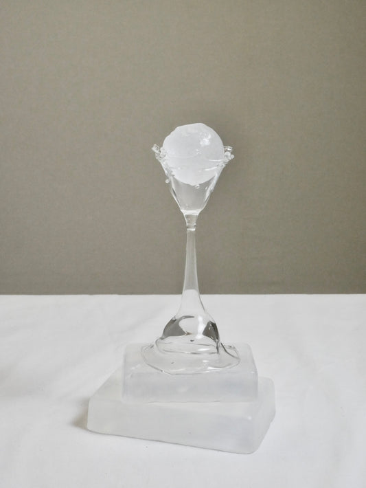 Mundgeblasene Sektgläser