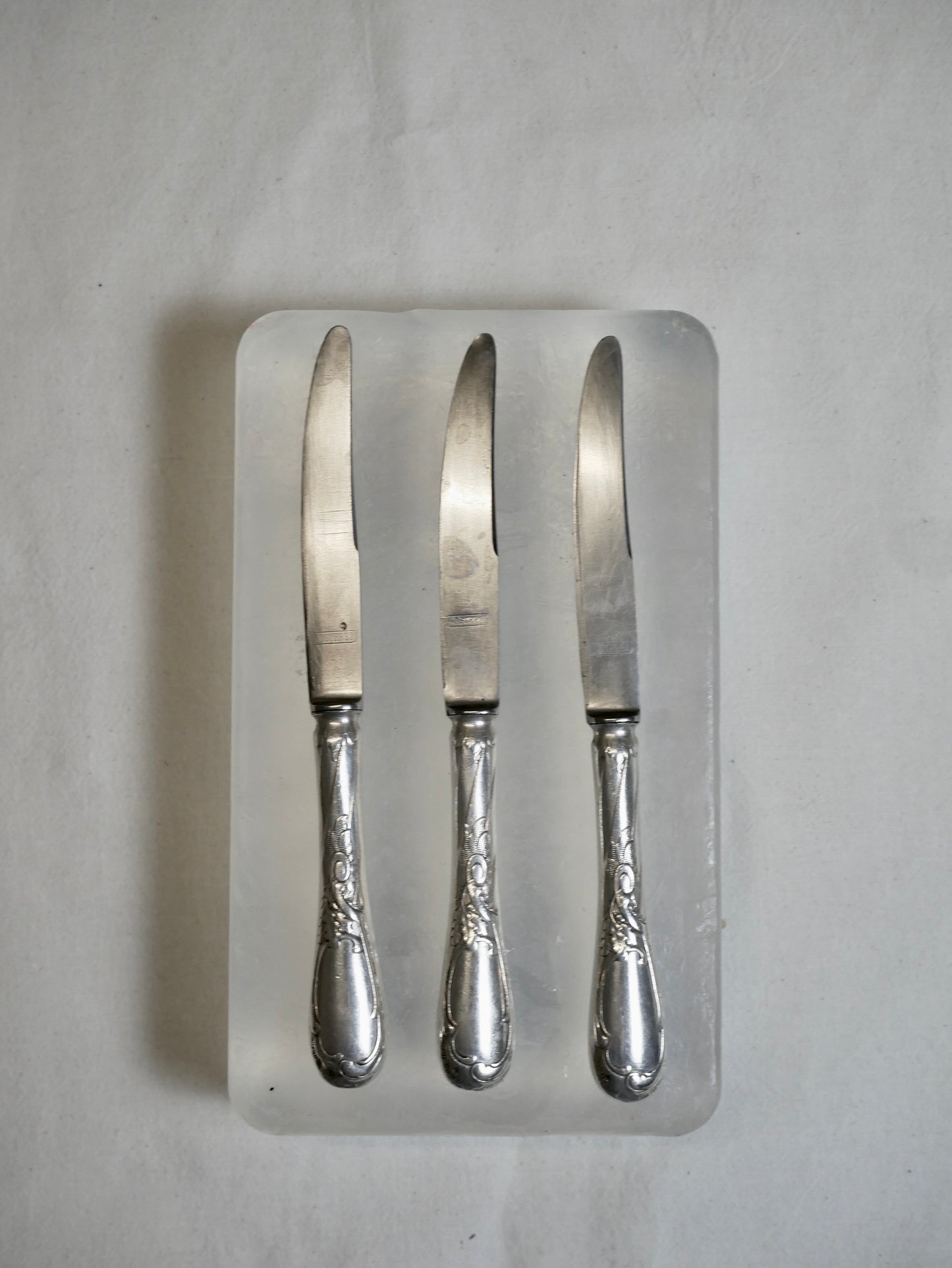3er Set Buttermesser | Jugendstil